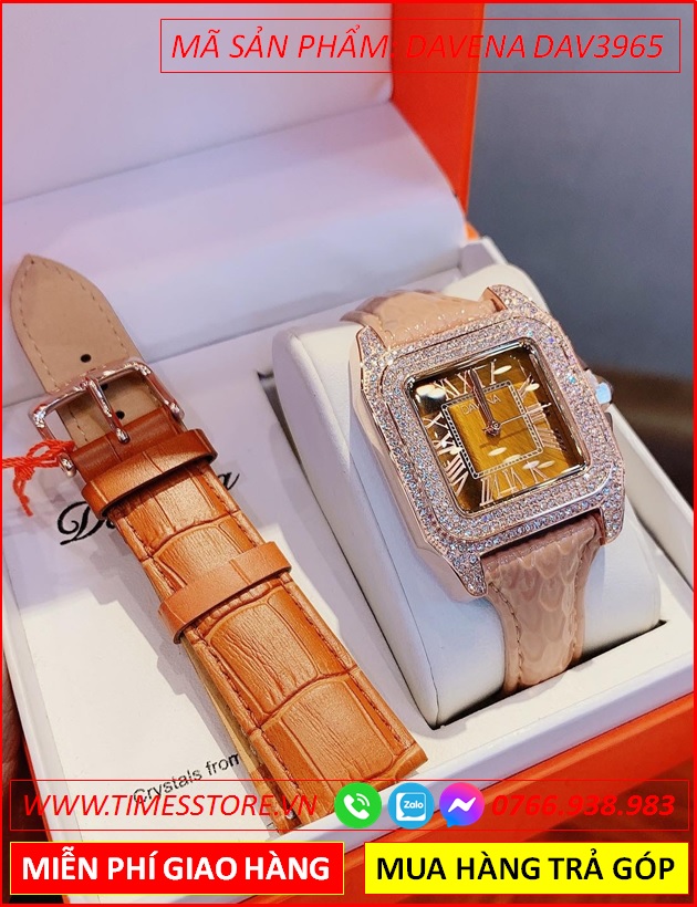 set-dong-ho-nu-davena-mat-vuong-dinh-full-da-swarovski-rose-gold-day-da-hong-dep-gia-re-timesstore-vn