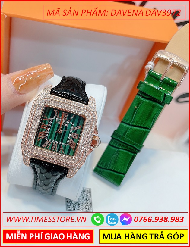 set-dong-ho-nu-davena-mat-vuong-swarovski-rose-gold-day-da-den-dep-gia-re-timesstore-vn