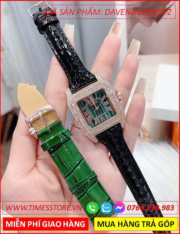 set-dong-ho-nu-davena-mat-vuong-swarovski-rose-gold-day-da-den-dep-gia-re-timesstore-vn