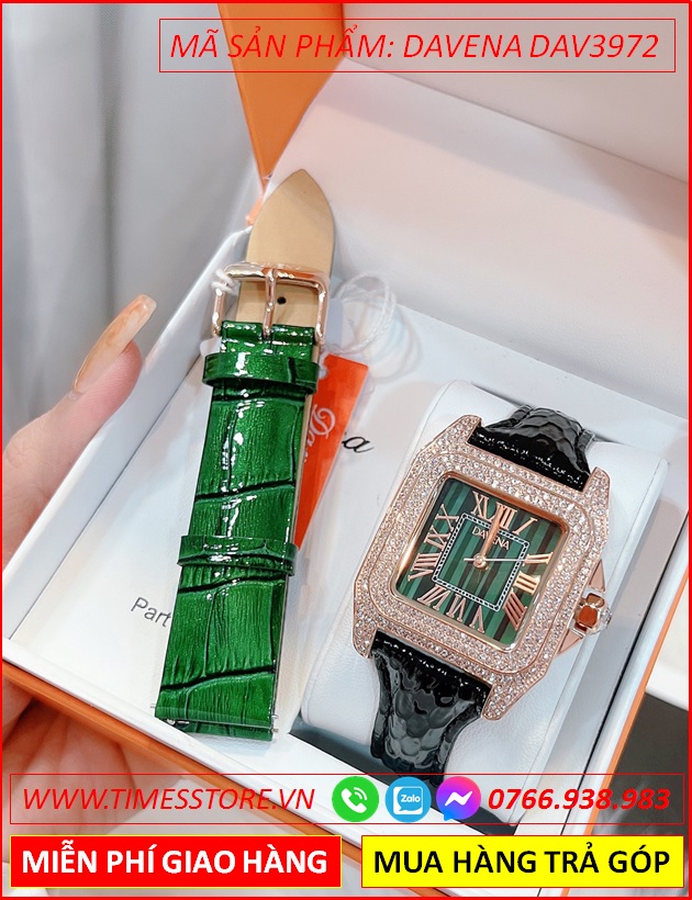 set-dong-ho-nu-davena-mat-vuong-swarovski-rose-gold-day-da-den-dep-gia-re-timesstore-vn