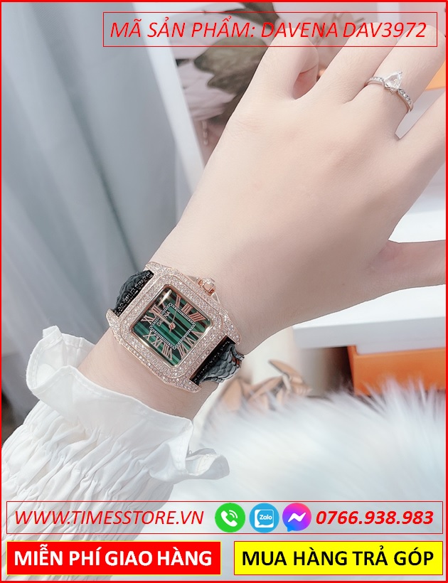 set-dong-ho-nu-davena-mat-vuong-swarovski-rose-gold-day-da-den-dep-gia-re-timesstore-vn