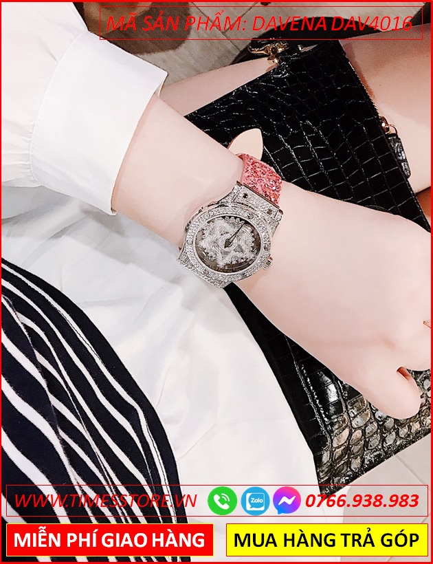 set-dong-ho-nu-davena-ngoi-sao-5-canh-mat-xoay-full-da-swarovski-day-da-hong-dep-gia-re-timesstore-vn