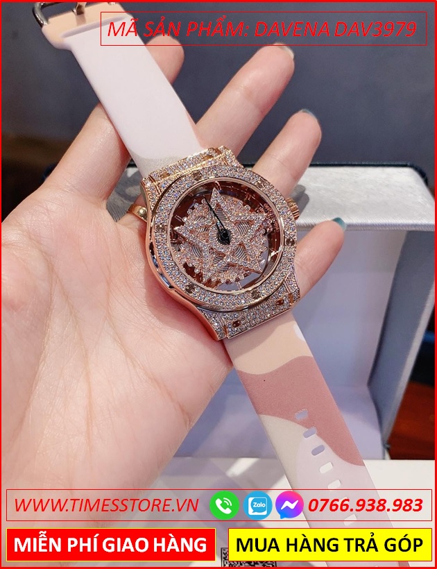 set-dong-ho-nu-davena-ngoi-sao-dinh-da-swarovski-rose-gold-day-cao-su-hong-dep-gia-re-timesstore-vn