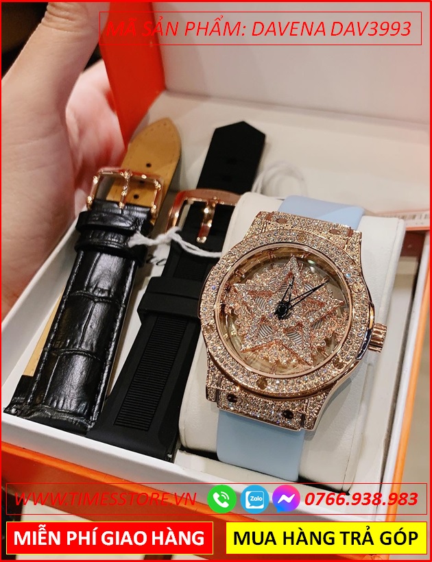 set-dong-ho-nu-davena-ngoi-sao-5-canh-mat-xoay-dinh-da-swarovski-rose-gold-day-cao-su-xanh-dep-gia-re-timesstore-vn