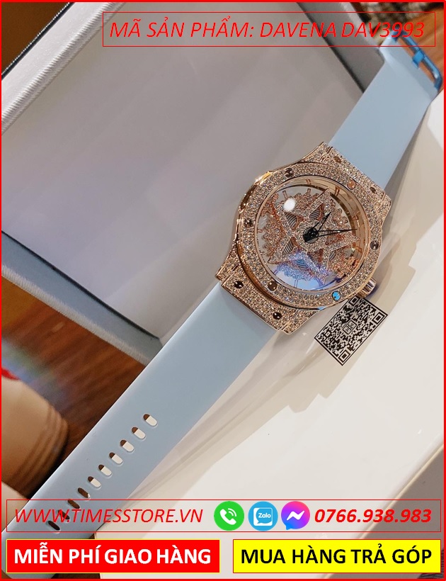 set-dong-ho-nu-davena-ngoi-sao-5-canh-mat-xoay-dinh-da-swarovski-rose-gold-day-cao-su-xanh-dep-gia-re-timesstore-vn