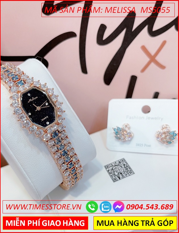 set-dong-ho-nu-melissa-mat-den-vong-tay-full-da-swarovski-rose-gold-vien-da-xanh-duong-thoi-trang-dep-gia-re-timesstore-vn