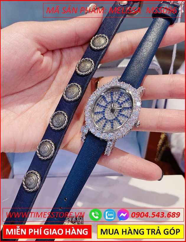 set-dong-ho-nu-melissa-mat-oval-full-da-swarovski-day-da-xanh-navy-timesstore-vn