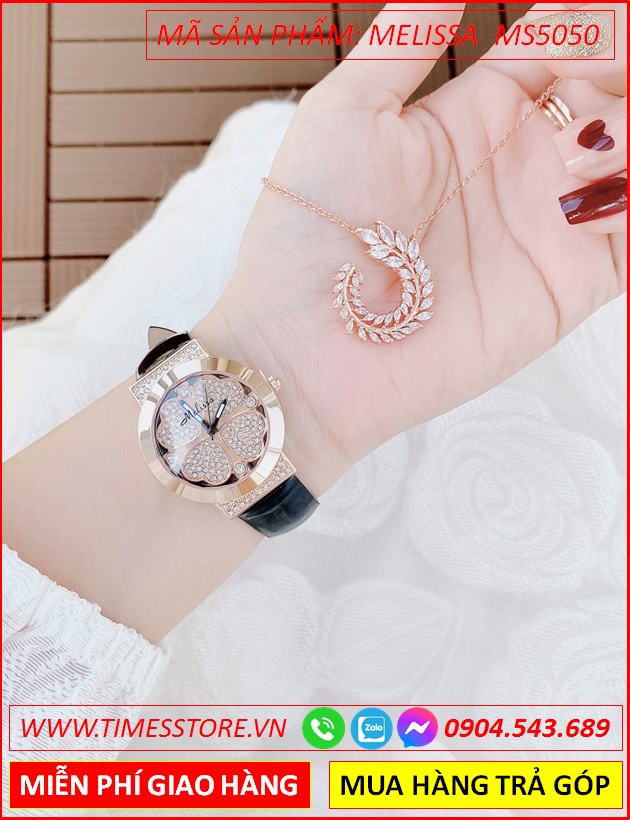 set-dong-ho-nu-melissa-mat-tron-co-4-la-full-da-swarovski-rose-gold-day-da-den-thoi-trang-dep-gia-re-timesstore-vn