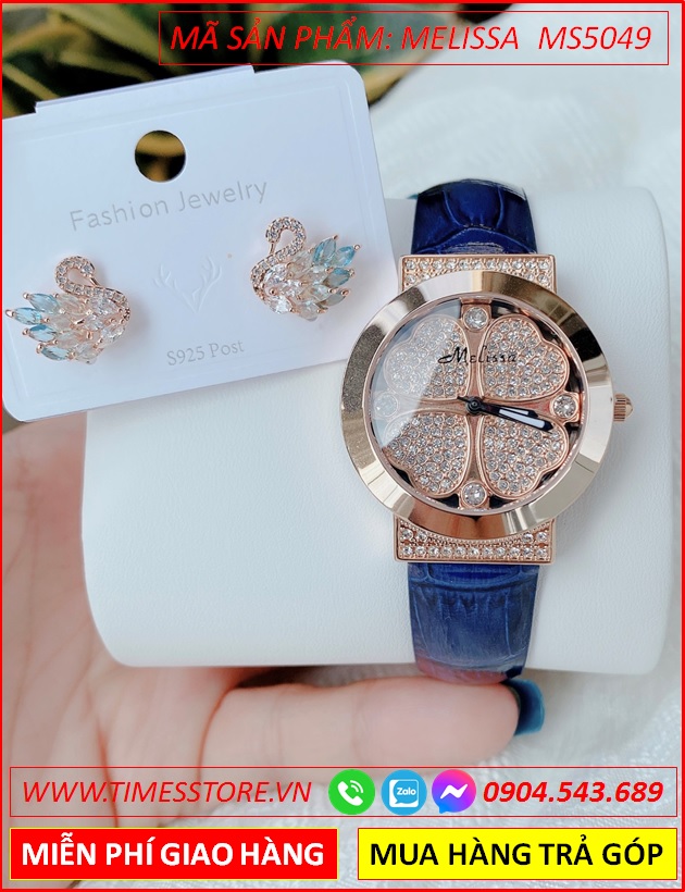 set-dong-ho-nu-melissa-mat-tron-co-4-la-full-da-swarovski-rose-gold-day-da-xanh-duong-thoi-trang-dep-gia-re-timesstore-vn