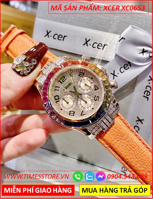 set-dong-ho-nu-xcer-tua-rolex-dinh-da-nhieu-mau-day-da-cam-timesstore-vn