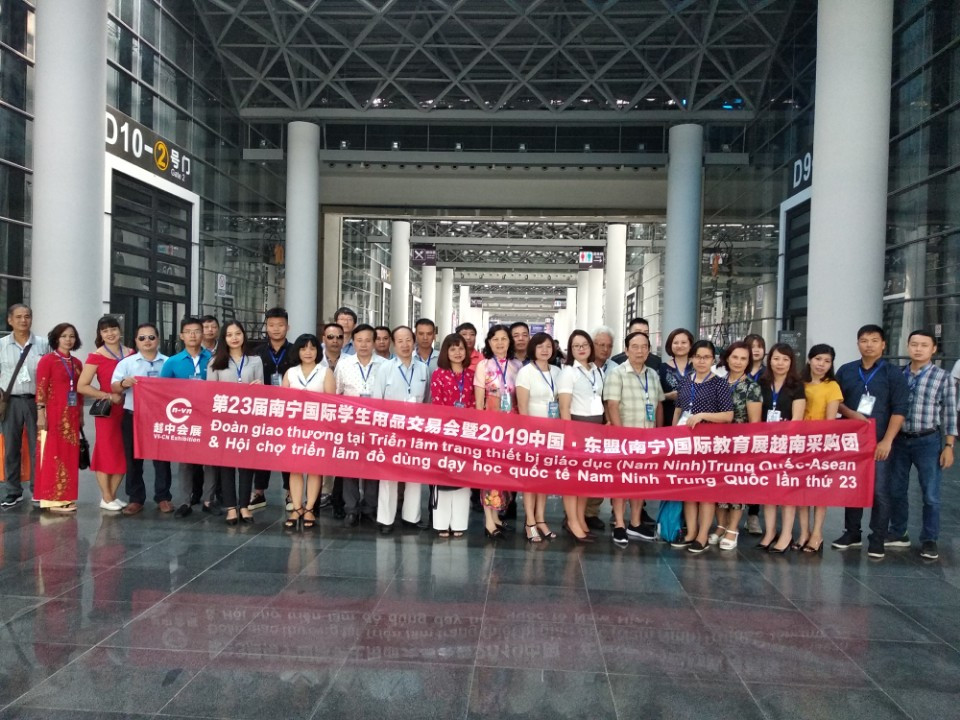 Hồng Đức tham dự Triển lãm trang thiết bị giáo dục tại Nam Ninh Trung Quốc - Asean 2019