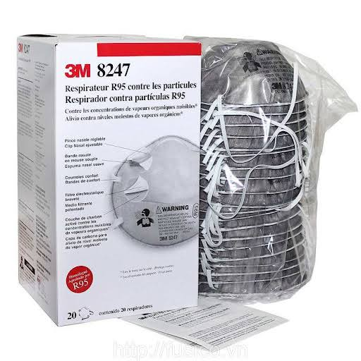 Khẩu trang 3m 8247 chính hãng