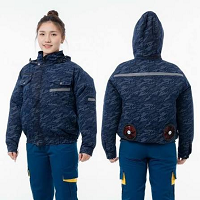 Áo bảo hộ gắn quạt điều hòa