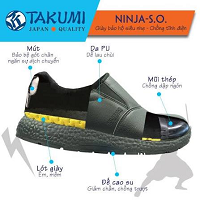 Giày Bảo Hộ Takumi Ninja S.O