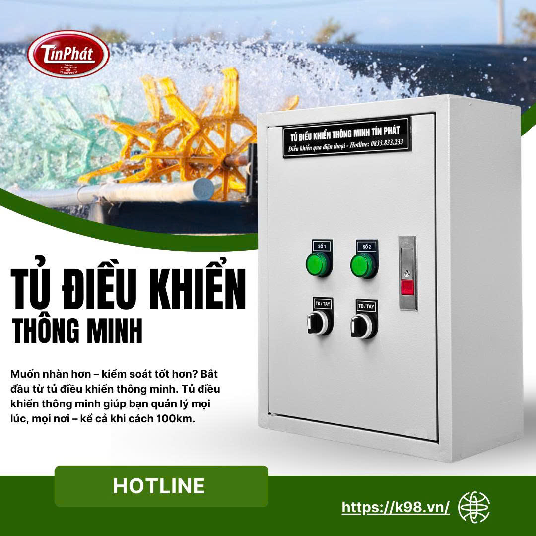 Tủ Điện Thông Minh - Giải Pháp Tự Động Hóa Nông Nghiệp & Chăn Nuôi