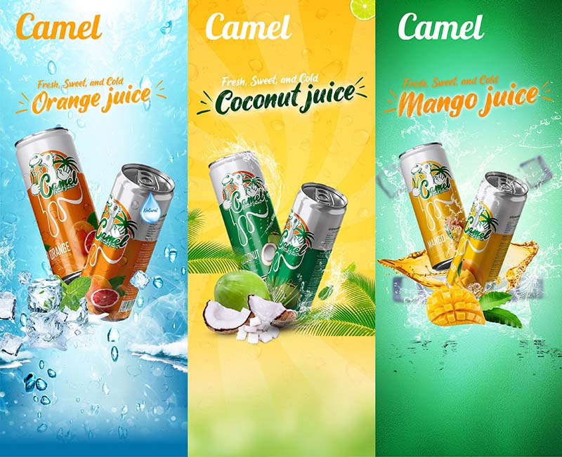 Nước hoa quả Camel – Hương trái cây tự nhiên từ Việt Nam