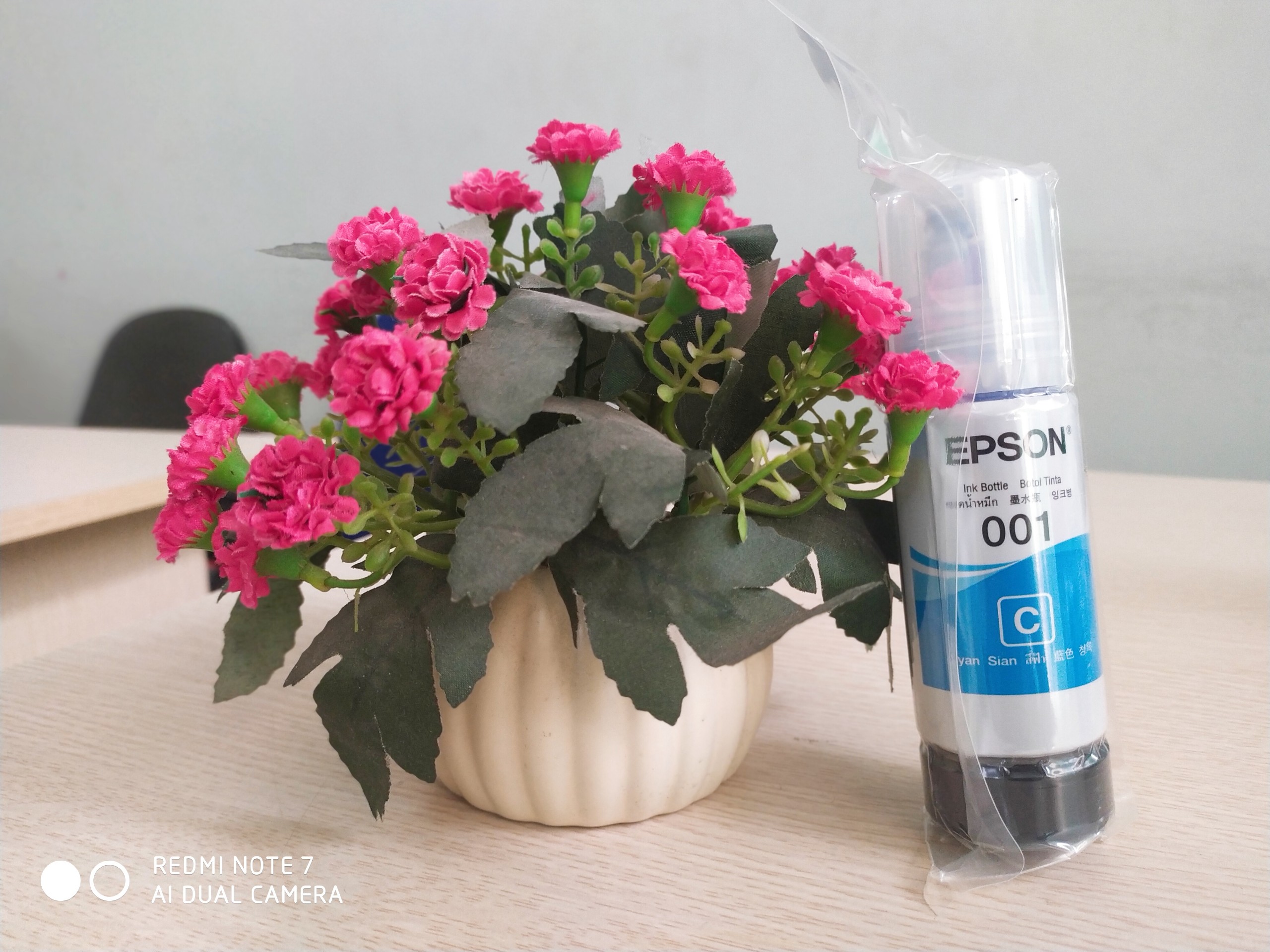 Mực in màu xanh Eco Tank 001 dùng cho máy in Epson L4150/L4160