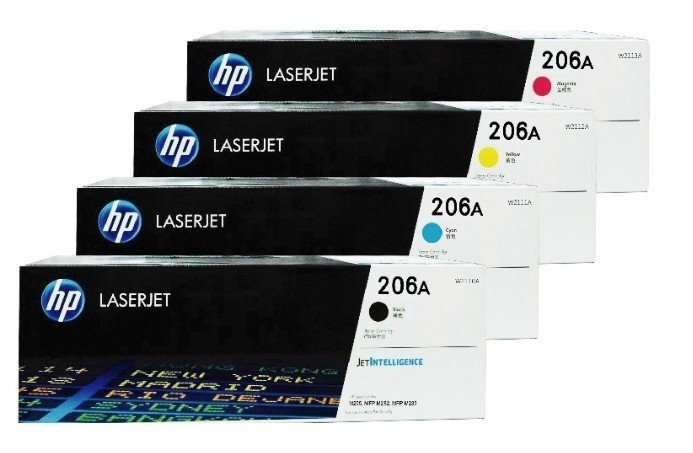 Mực in màu đỏ HP 206A dùng cho máy HP M255NW/ M255DW