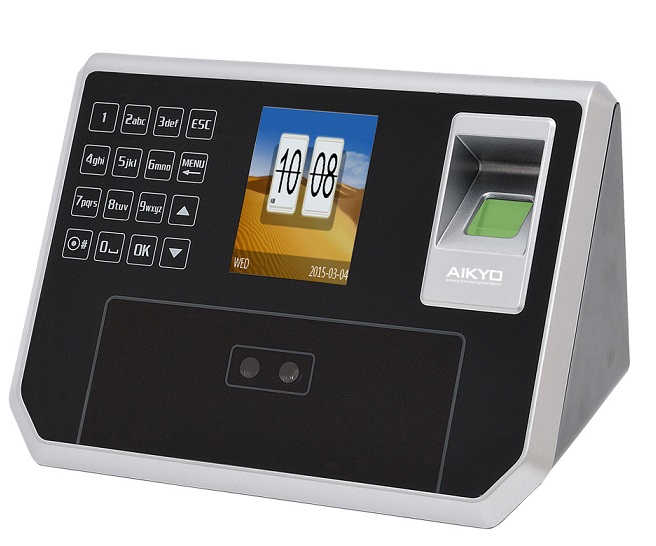Máy chấm công khuôn mặt, vân tay, thẻ cảm ứng Aikyo Iface 302