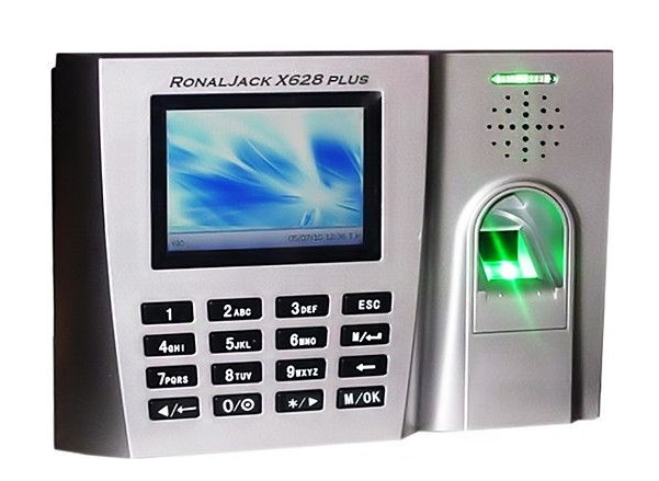 Máy chấm công vân tay + thẻ Ronald Jack X628 Plus