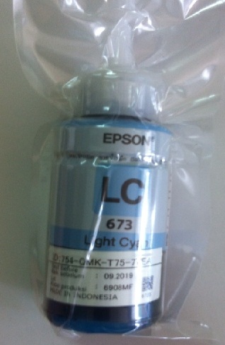 Mực in phun màu Epson L800-Màu xanh light T6735