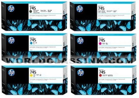 Mực in HP 745 màu mate Black 130ml dùng cho máy in khổ lớn HP Z2600/5600