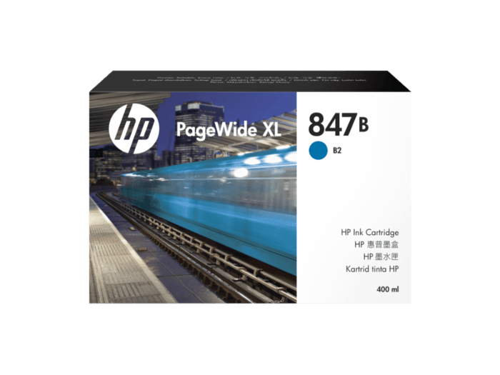 Mực in HP 847B màu 400ml dùng cho máy in khổ lớn HP XL 5000/5100