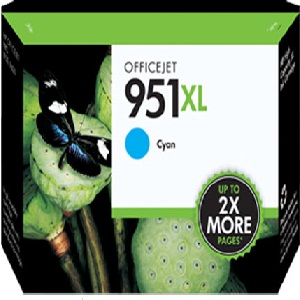 Mực in HP 951XL Cyan Officejet Ink Cartridge (CN046A)