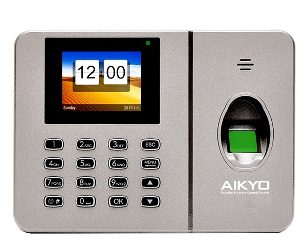 Máy chấm công vân tay+ thẻ cảm ứng Aikyo A2200