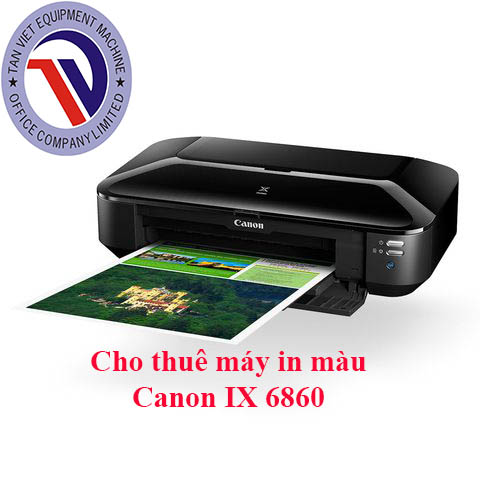 Cho thuê máy in màu khổ a3 Canon IX 6860