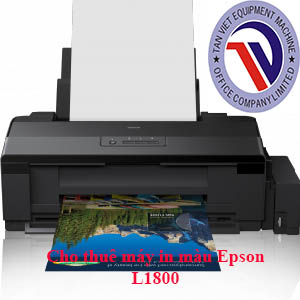 Cho thuê máy in màu Epson khổ A3 L1800