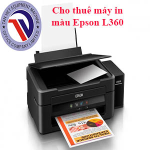 Cho thuê máy in màu Epson L360