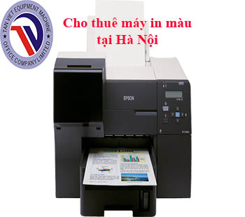 Cho thuê máy in màu tại Hà Nội
