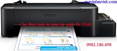 Cho thuê máy in màu tại quận Ba Đình
