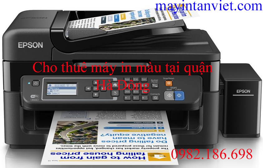 Cho thuê máy in màu tại quận Hà Đông