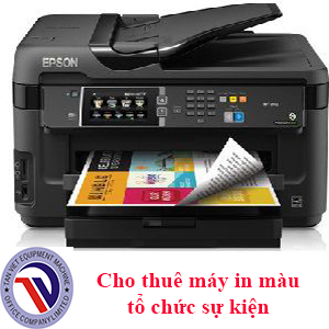 Cho thuê máy in màu tổ chức sự kiện