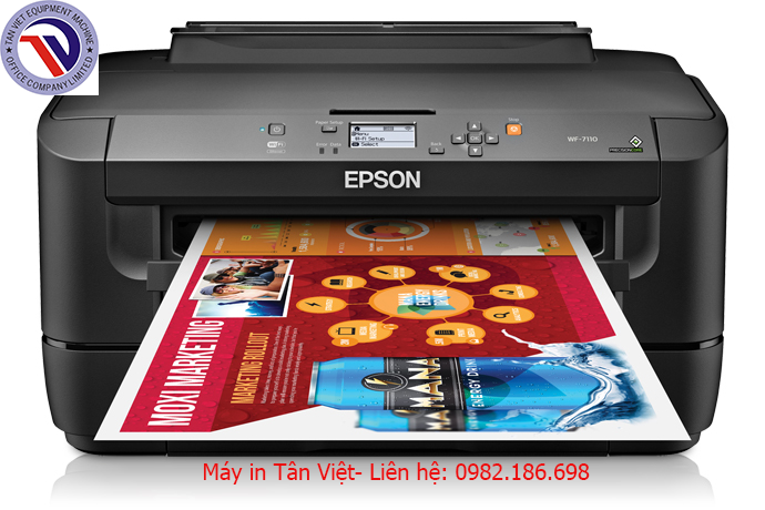 Máy in màu a3 Epson WF-7110 tặng 1 tập giấy ảnh Epson