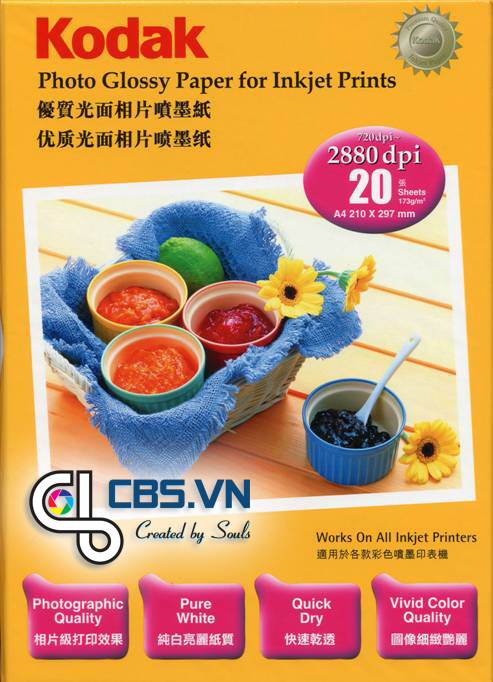 Giấy in ảnh Kodak