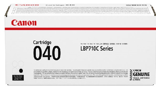 Hộp mực Canon 040 màu đen dùng cho máy in Canon LBP 712CX