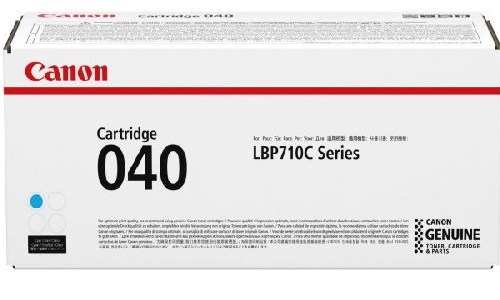 Hộp mực Canon 040 màu xanh dùng cho máy in Canon LBP 712CX