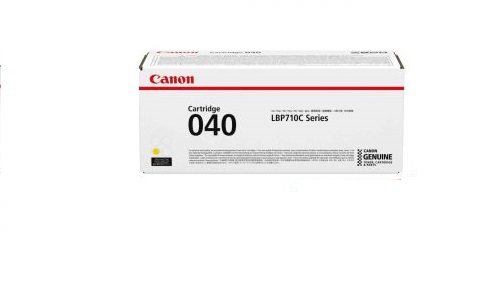 Hộp mực Canon 040 màu vàng dùng cho máy in Canon LBP 712CX