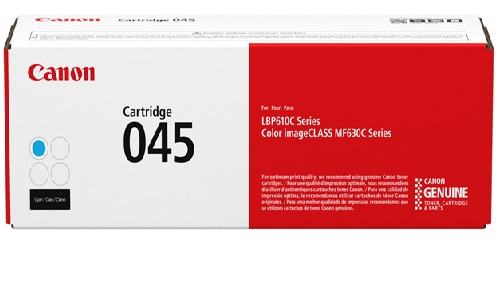 Hộp mực Canon 045 màu xanh dùng cho máy in Canon LBP611CN/MF635CX