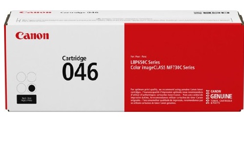 Hộp mực Canon 046 màu đen dùng cho máy in Canon MF 650C/730C