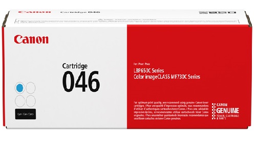 Hộp mực Canon 046 màu xanh dùng cho máy in Canon MF 650C/730C