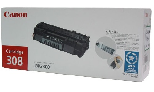 Hộp mực Canon 308 dùng cho máy in Canon LBP3300/3360