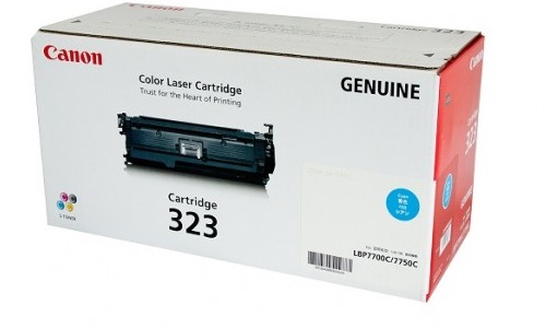 Hộp mực Canon 323 màu xanh dùng cho máy in Canon LBP 7750CDN