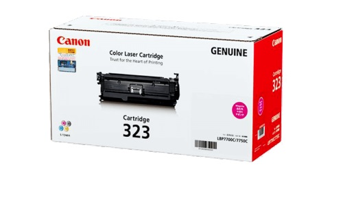 Hộp mực Canon 323 màu đỏ dùng cho máy in Canon LBP 7750CDN