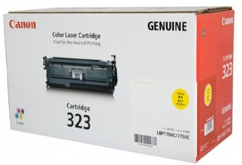 Hộp mực Canon 323 màu vàng dùng cho máy in Canon LBP 7750CDN