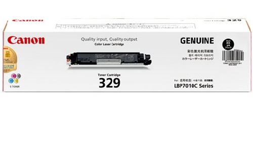 Hộp mực Canon 329 màu đen dùng cho máy in Canon LBP 7018C