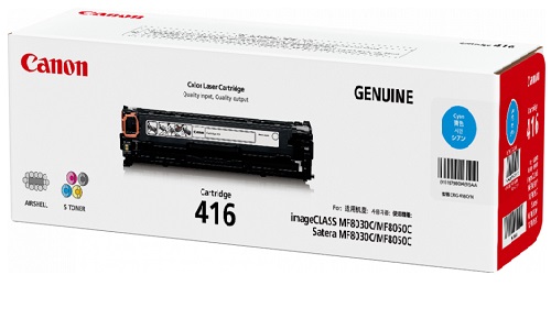 MỰC IN CANON 416 CYAN TONER CARTRIDGE